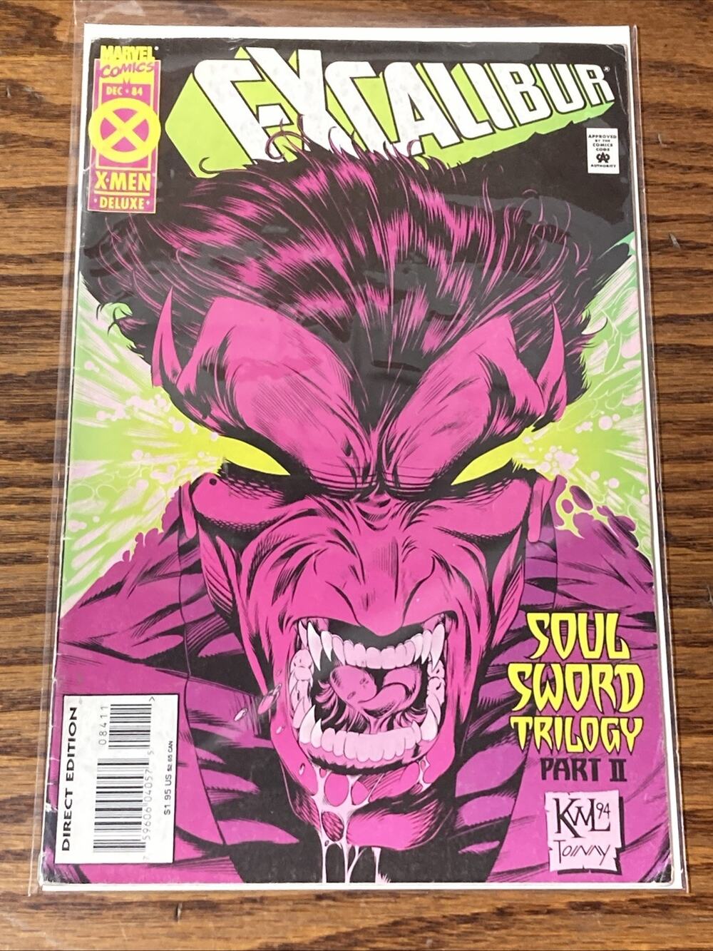 Excalibur #84 (Marvel Comics December 1994)